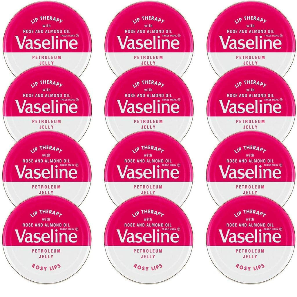 VASELINE Son dưỡng môi Vaseline20Gram / 0.705Ounce (12x20Gram / 0.705, môi đỏ hồng)