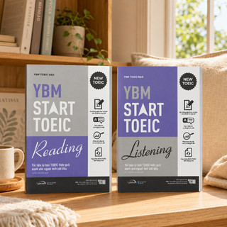 Sách - Lẻ/Combo YBM Start TOEIC Reading + YBM Start TOEIC Listening - YBM Sisa (Gamma Books)
