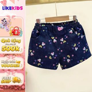 QUẦN cho bé gái hoạ tiết cute LikeKids E21