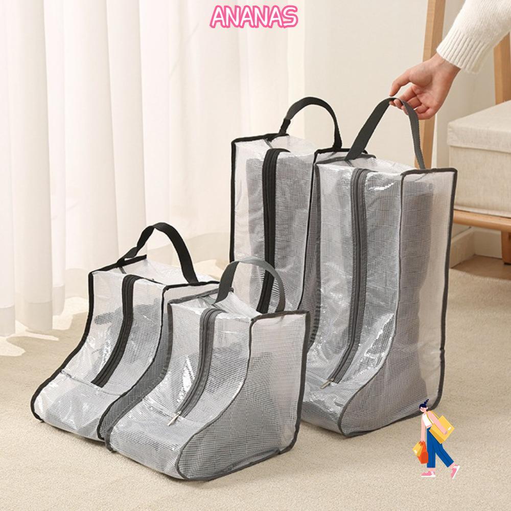 Túi đựng giày ANANAS, Túi đựng giày chống nước có thể gập lại, Giày tổ chức chống bụi chống ẩm chất 