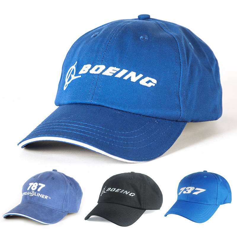 Boeing Boeing Boeing B787 Máy Bay Giải Trí Ngoài Trời Mũ Bóng Chày Mũ Cotton Nguyên Chất Mũ Chống Nắ