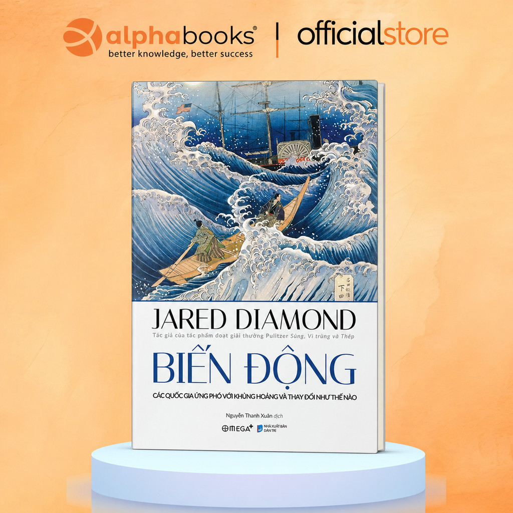 Sách - Lịch sử - Biến Động ( Jared Diamond ) - Omega Plus
