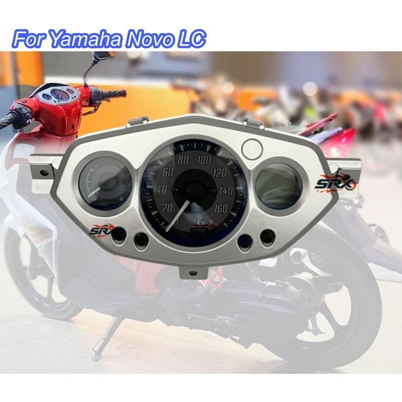 Dành cho Yamaha Nouvo 135 / LC135 / Elegance / AT135 Đồng hồ tốc độ LCD Đồng hồ đo tốc độ Máy đo tốc
