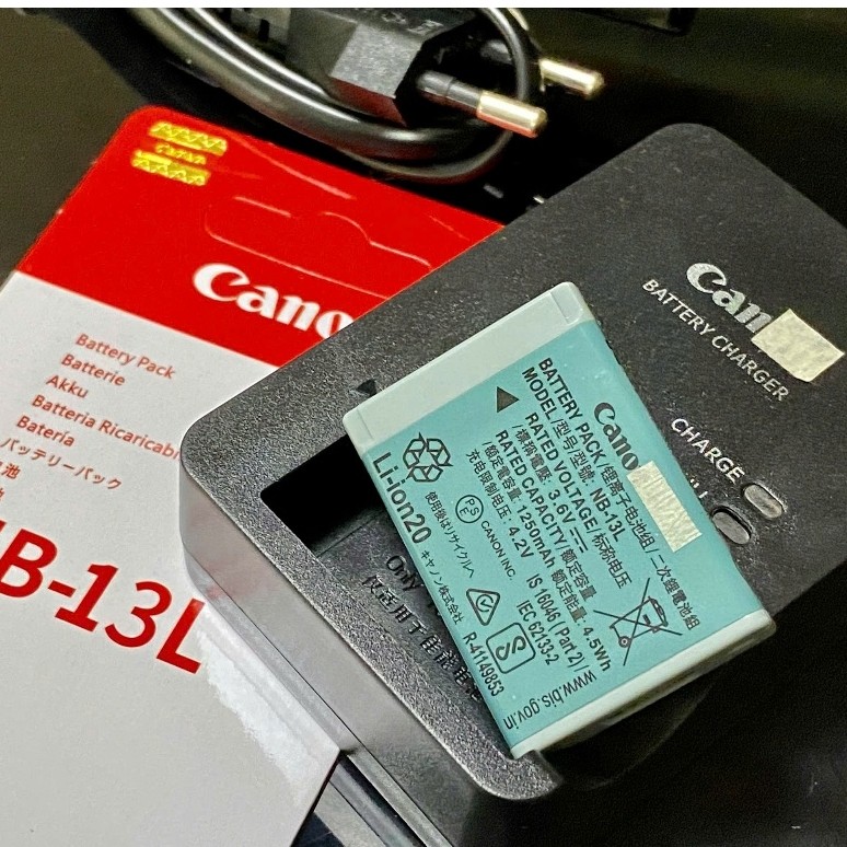 Bộ Pin, Sạc Canon NB-13L Cho PowerShot G7X/G7X Mark II / Mark III, G5 X/G5 X Mark II, G9 X/G9 XMark 