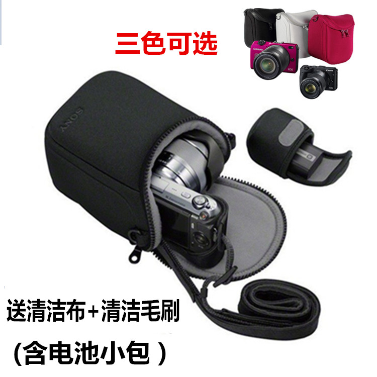 🥝Ốp lưng bảo vệ di động đơn Samsung NX2000 NX3000 NX1000 NX1100 NX3300 Túi đựng máy ảnh🥝