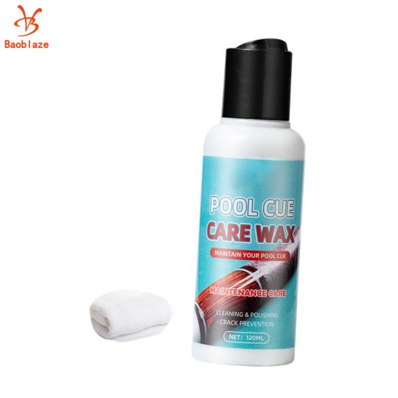 Snooker Cue Polishing Wax Bộ bảo trì dầu điều hòa di động để sửa chữa và lưu trữ đầu bi-a Cue
