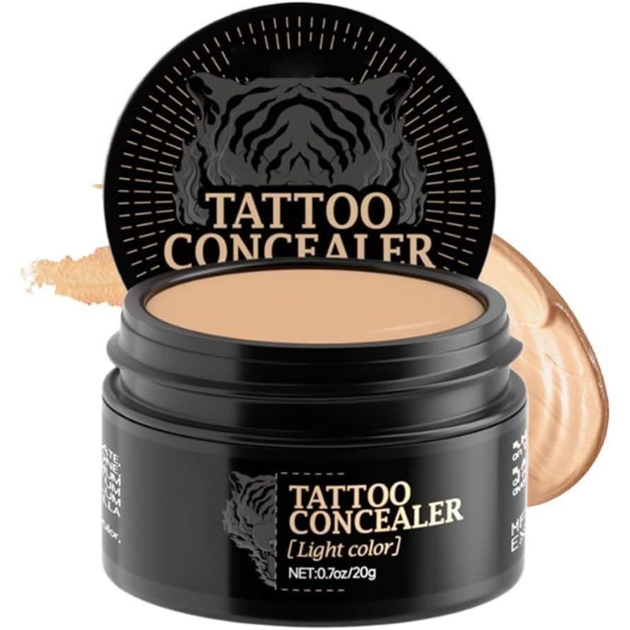 FullCoverageBodyConcealer20g, Chống Thấm NướcMakeupForTtoo, Sẹo, Bruises, Vitiligo|Khăn choàng cam c