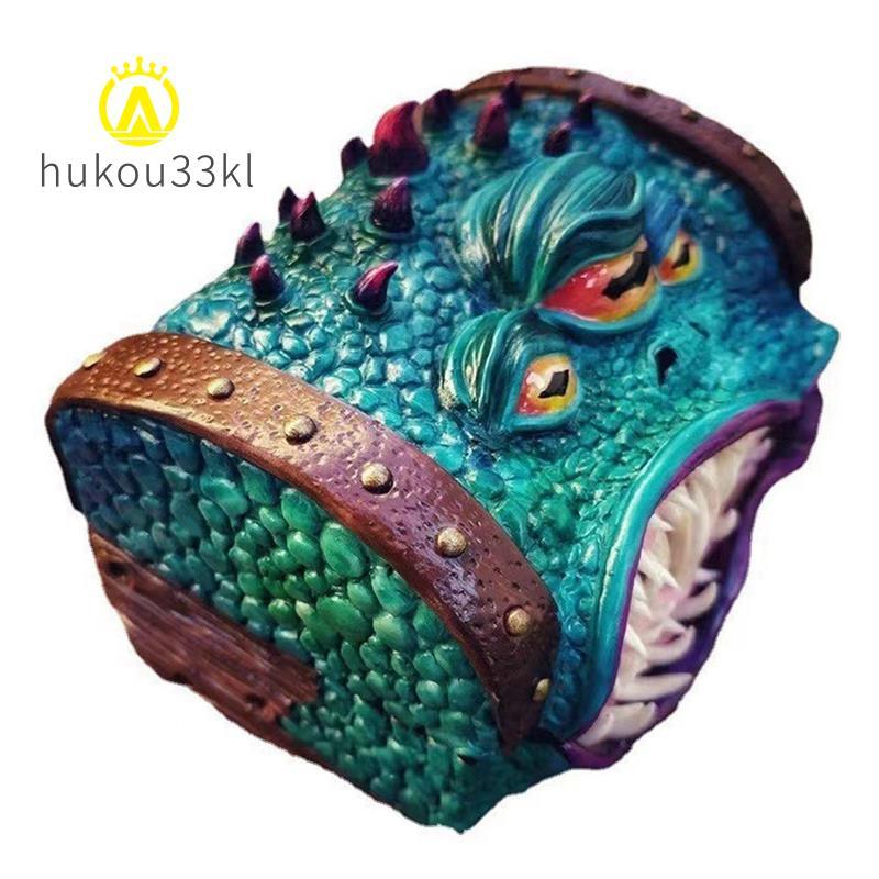 Mimic Ngực DND Xúc xắc Hộp Phù Hợp Với Đa Chiều Xúc xắc Nhập Vai Để Bàn Chơi Game Trang Trí Nhà Cửa 