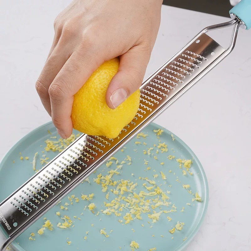 Thép không gỉ Grater Sô Cô La Grater Nghiền Scraper Phô Mai Grater Lemon Peel Grater Hộ Gia Đình