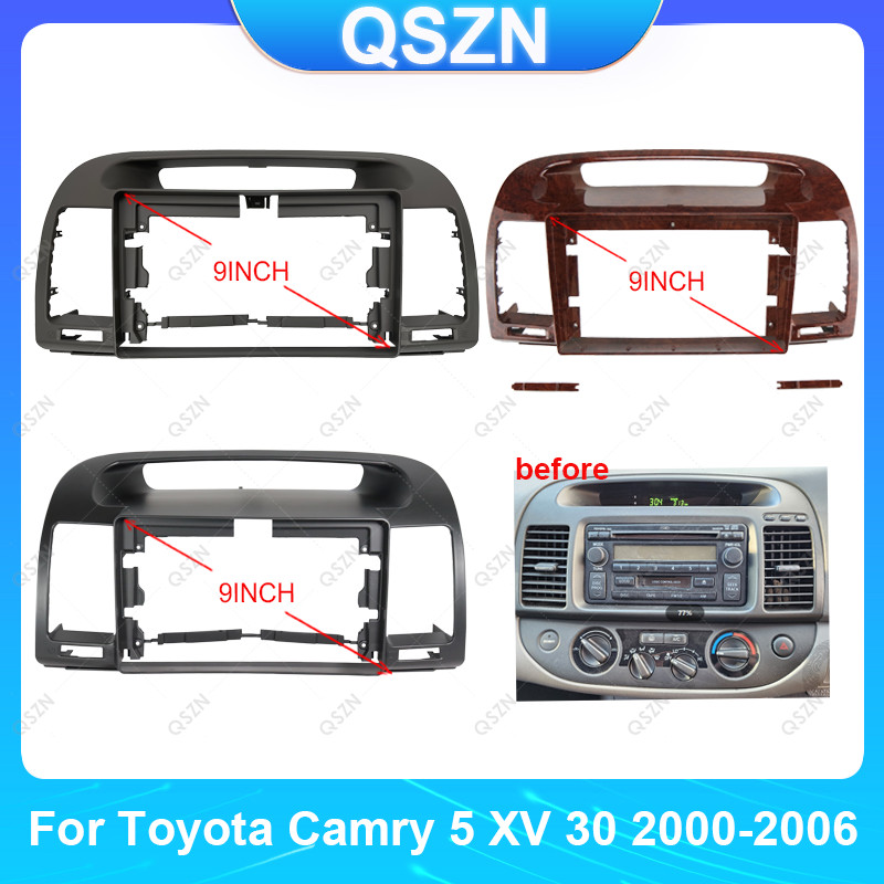Cho 2000-2006 Toyota Camry 5 XV 30 9inch đài phát thanh ô tô android fascia đa phương tiện cd mp5 vi
