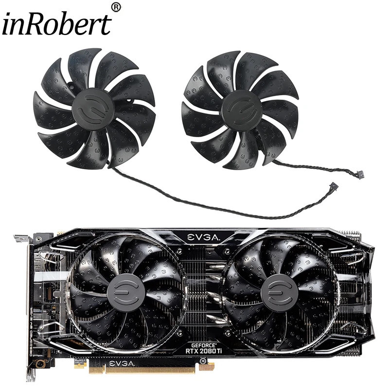 INew 87mm PLA09215S12H Quạt Làm Mát Thay Thế Cho EVGA RTX 2080 2080Ti 2080S Super XC ULTRA Graphics 