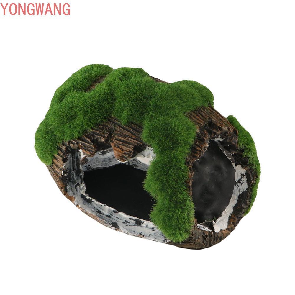 YONGWANG66ZX Thùng cổ nhân tạo, Trang trí cảnh quan bể cá rỗng sáng tạo, Trang trí sân vườn Mô phỏng