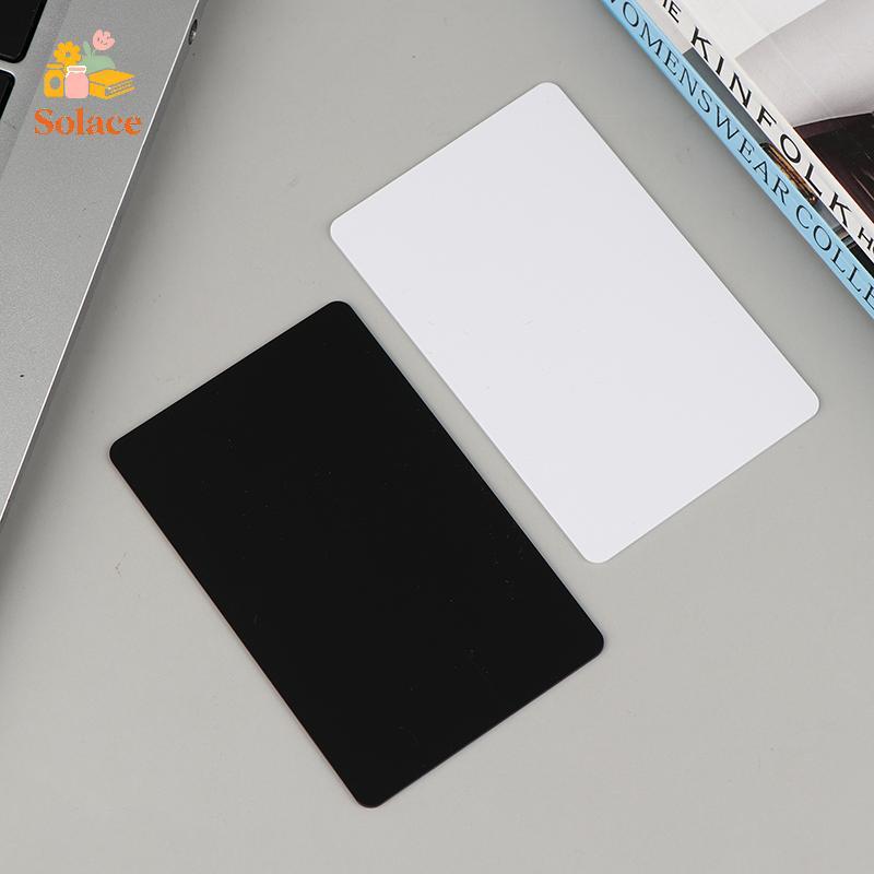 (TFT) 5 / 10 Cái NFC215 Bla Thẻ Trắng Có Thể Ghi Lại NFC NT-AG215 Thẻ PVC Trống Dễ Dàng Lập Trình Ti
