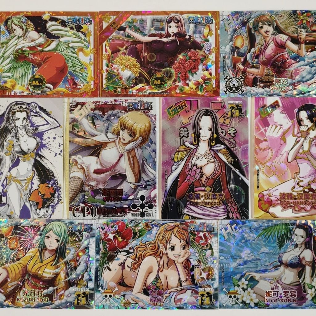 Oka One Piece HC Robin Nami GBR Empress Kerra Anime Collection Card