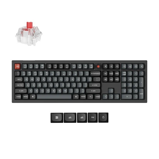 Bàn Phím Cơ Keychron V6 8K QMK Wired Custom Keyboard RGB Hotswap Chính Hãng | BigBuy360 - bigbuy360.vn