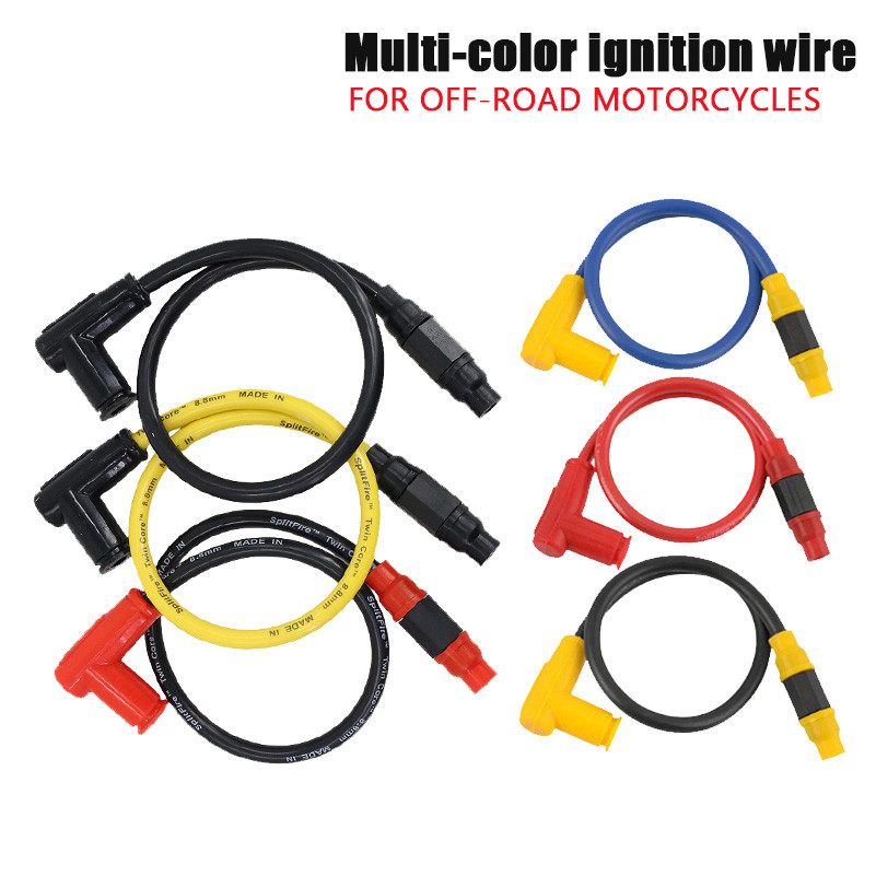 Xe Máy ATV Đánh Lửa Cuộn Dây Bugi Iridium Cáp Điện Cho ATV Bụi Bẩn Xe Đạp Phần Đa Năng