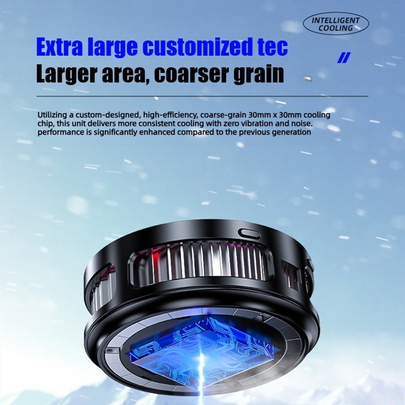 Sò Lanh Kiri TH25 Pro AI 24w - Quạt làm mát điện thoại, Tốc độ gió có thể điều chỉnh, công suất tối đa 24w - Bảo hành 1 trong 1 | BigBuy360 - bigbuy360.vn