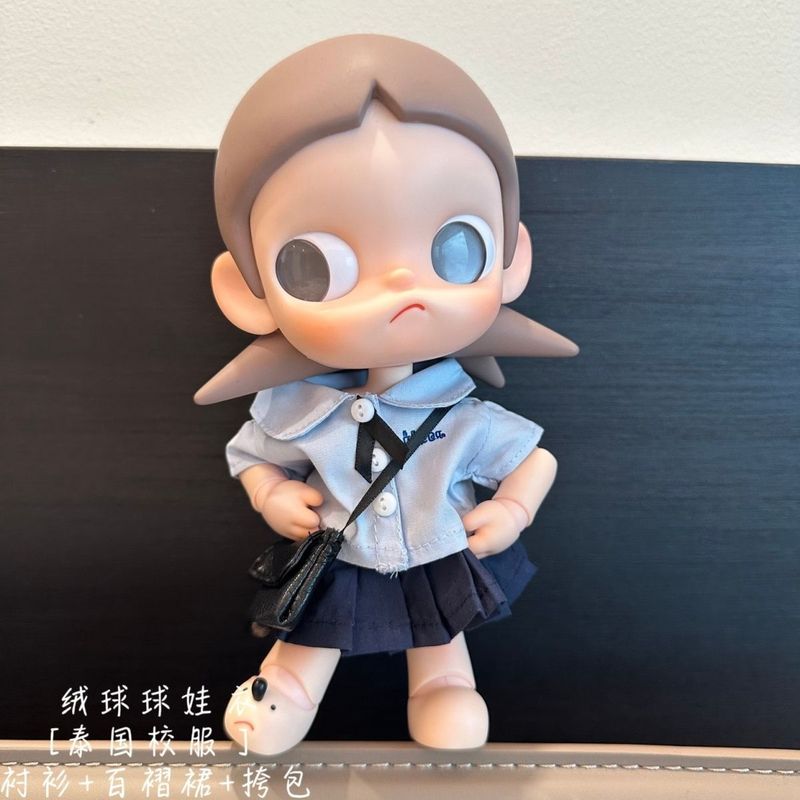 [Chỉ quần áo trẻ em] Đồng phục đi học Thái Lan Zsiga Gazi 's Longing forward Doll Moving Baby Clothi