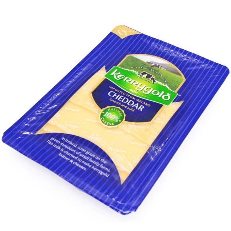 đối với phô mai lát Golden Kelly White Cheddar, phô mai lát vị nhẹ.150g Bản gốc từ Ireland cheddar