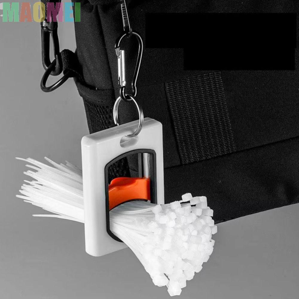 MAOMEI Cable Tie Holder, Glow In The Dark Square Round Cable Tie Organizer, Giá đỡ Huỳnh quang Di Độ