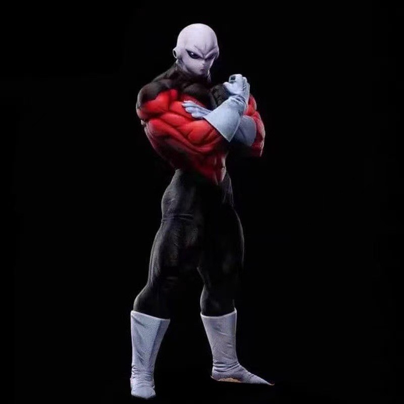 4VT5 Dragon Ball figure Jiren with interchangeable poses GK Standing Desktop Figurine Anime Peripher