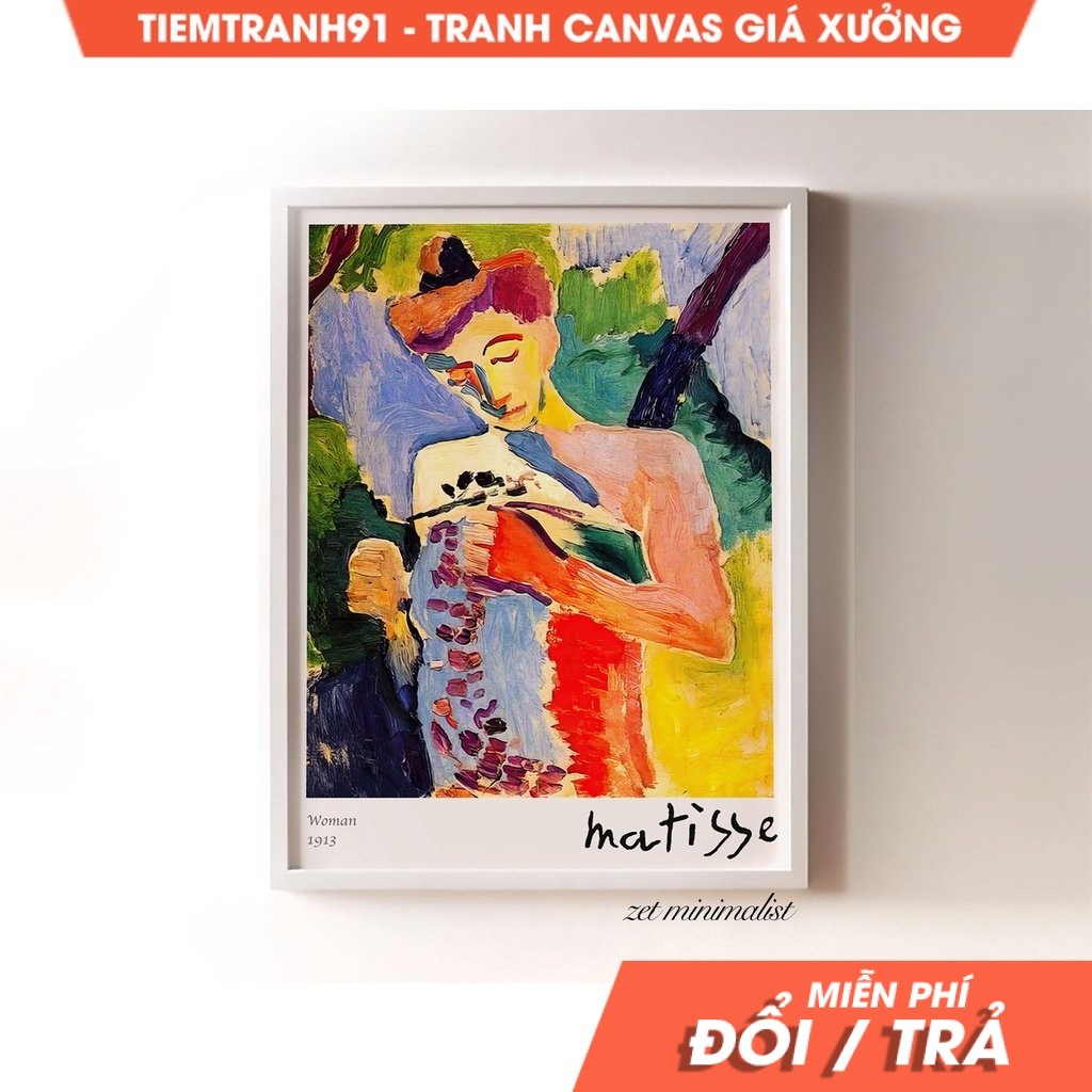 Tranh treo tường, Matisse, Henri Matisse, Above Bed Art, Bright Office Decor, Poster Pastel, Apartme