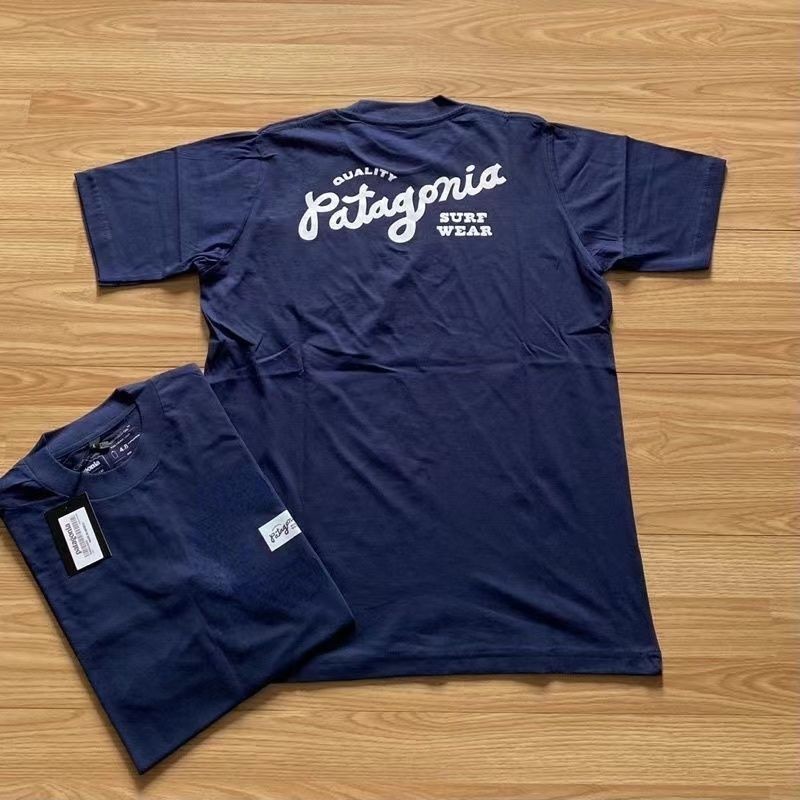 Patagonia Batania Seas of Change Wave Series Nam Nữ Tay Ngắn In Hình Cổ Điển fhr