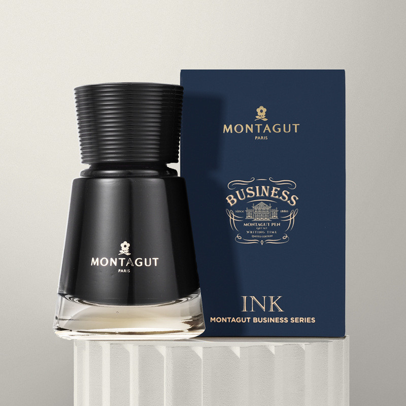 Giảm Giá ~ Pháp Montagut 302 Mực Không Carbon Loại Bút Máy Sử Dụng 40ML Đen Không Dễ Chặn Tranh Bút 