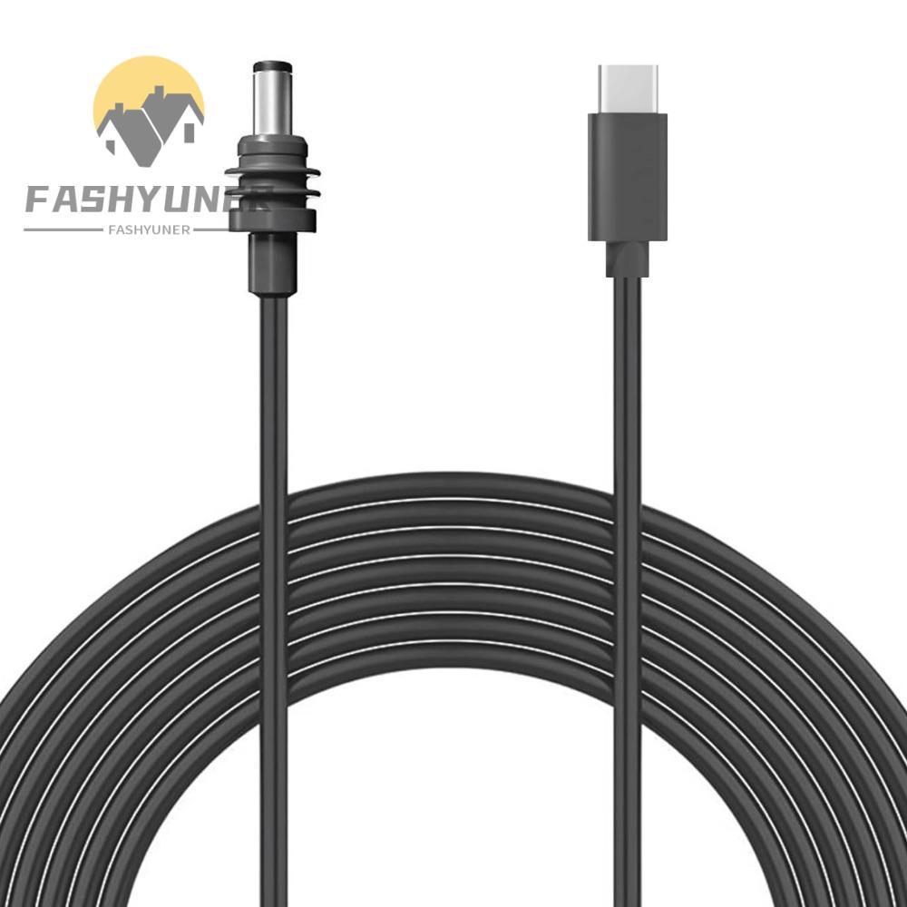 Cáp nguồn FASHYUNER Type C sang DC, Dây nguồn USB C sang DC bằng đồng nguyên chất PVC IP68 vệ tinh c