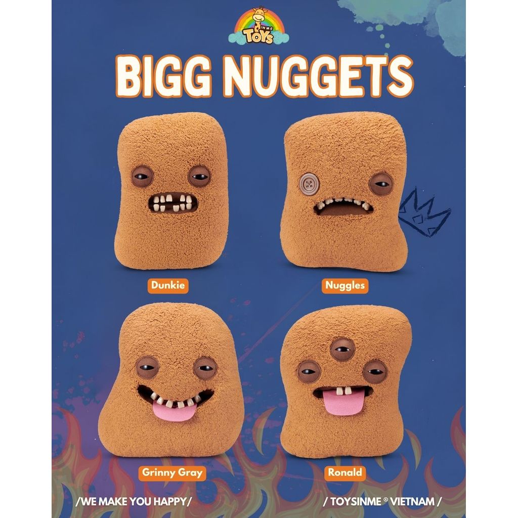 [ TOYS IN ME x FUGGLER ] ZURU TOYS Fuggler Bigg Nuggets 18 Inch - Đồ Chơi Gấu Bông Sưu Tầm