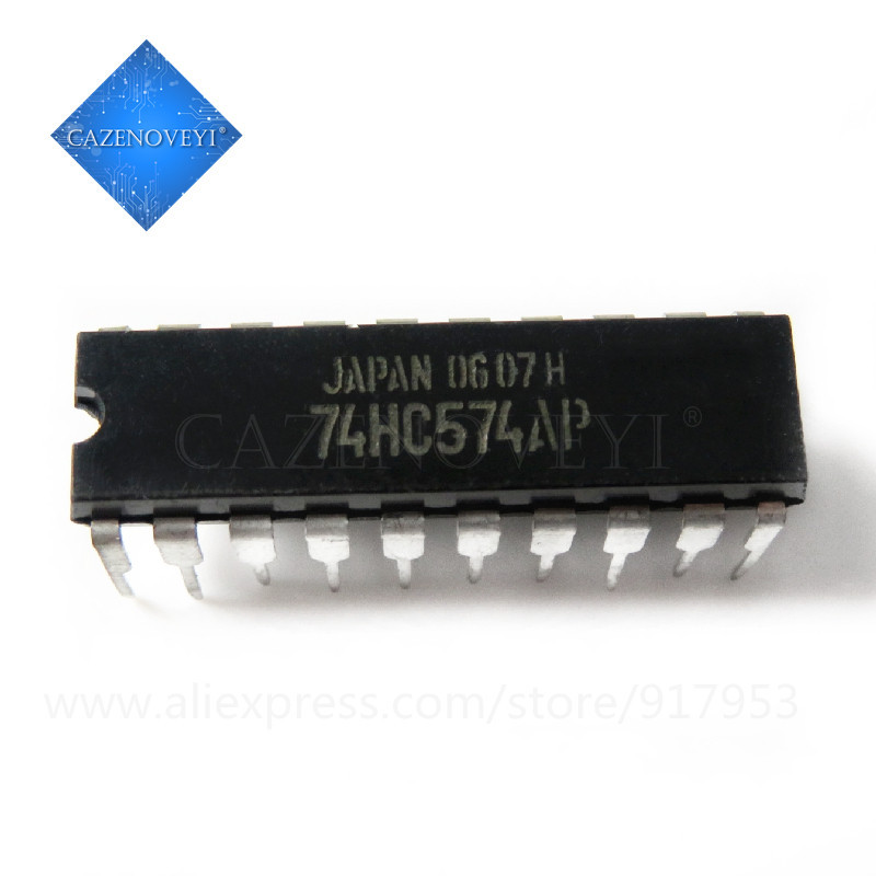 10 Cái SN74HC574N SN74HC574 74HC574N 74HC574 DIP-20 chip gốc mới