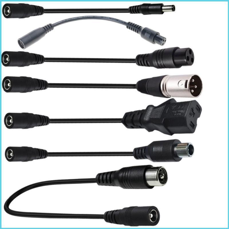 Copper Wire DC5521 Female to 3PIN Aviation Head Adapter Cable Converter Cord