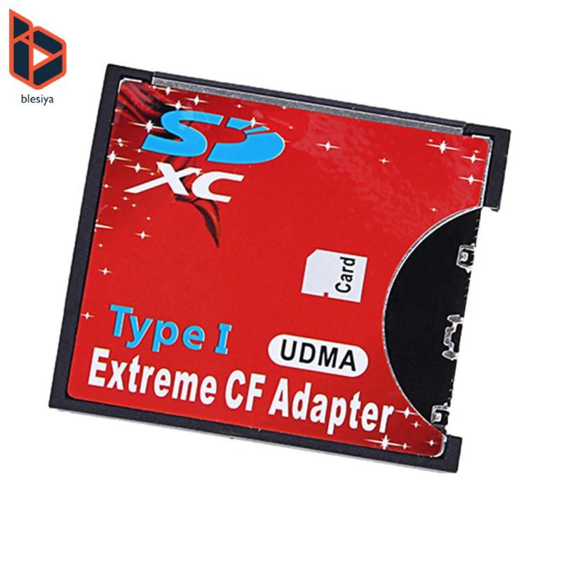 SiaBiced SD CF Card Adapter SD MMC CF Loại Flash Bộ Nhớ Thẻ CF Adapter Cao Cho Máy Ảnh SLR