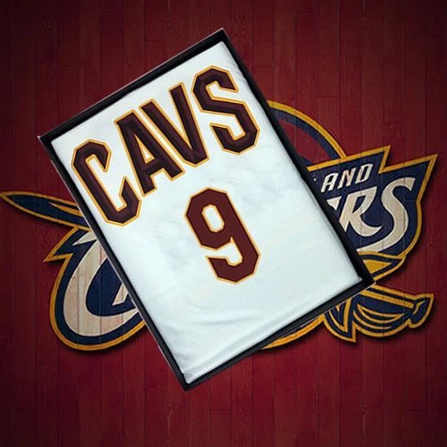 Cavaliers phong cách mới Không. 9 Wade Jersey Wade City Edition Hot Pressed Nam Nữ Áo Vest Quần Shor