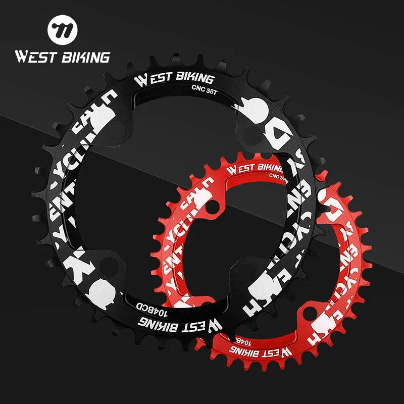MTB 104 BCD Nẹp Rộng Crankset 32T 34T 36T 38T Dây Xích Thích Ứng Dây Xích Moutain Bike XC