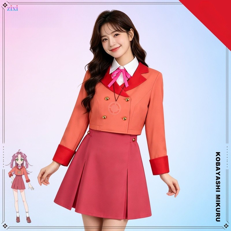 Trang phục cosplay Pretty Cure, cùng phong cách với Akira Mori và Kobayashi, trang phục hàng ngày co