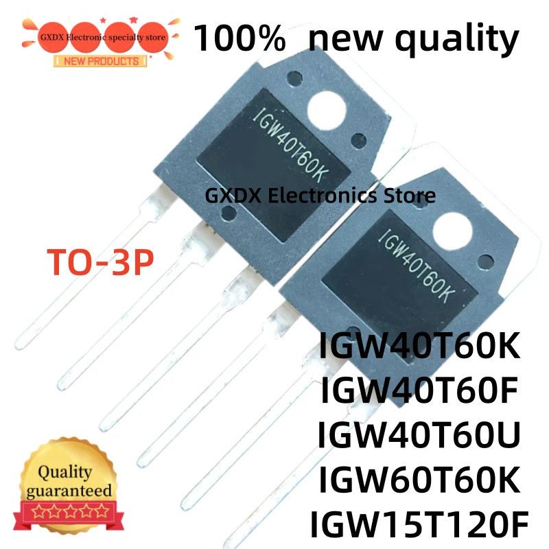 5 CÁI IGW40T60F IGW15T120F IGW40T60K IGW60T60K IGW40T60U TO-3P IGBT Hiệu Ứng Trường Transistor