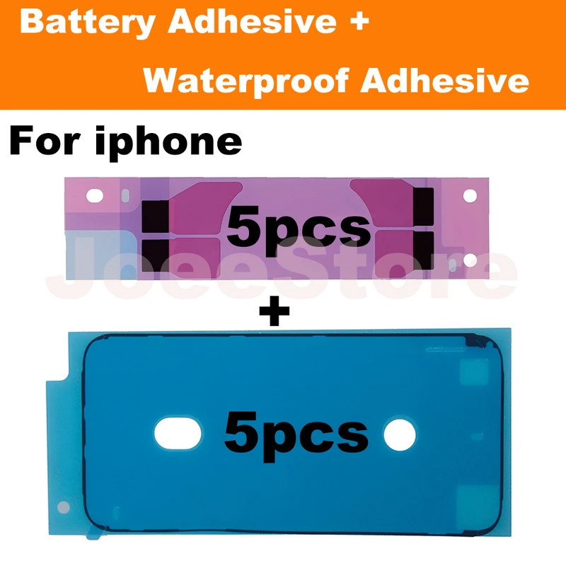 5 Bộ Keo Pin Chống Thấm Nước Cho iphone 15 14 13 12 11 Pro Max Mini X XS XR 8 7 Plus 3M Miếng Dán Kh