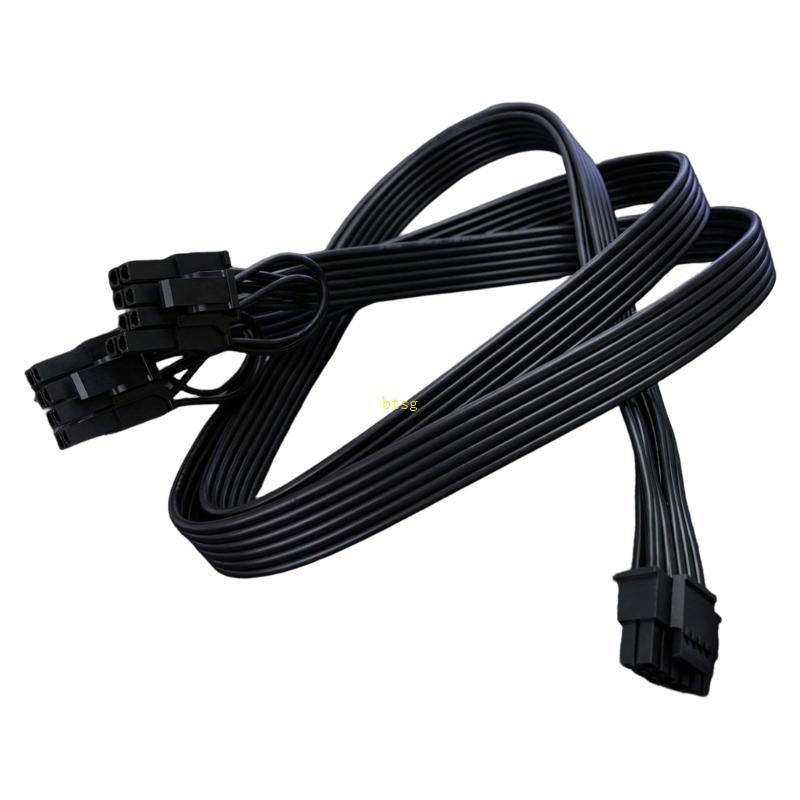 Btsg 12VHPWR Sang Đôi 8Pin PCIe Cáp Nguồn 18AWG Cho 40 Series GPU