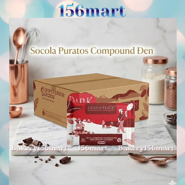 Socola Puratos Compound Đen / Trắng