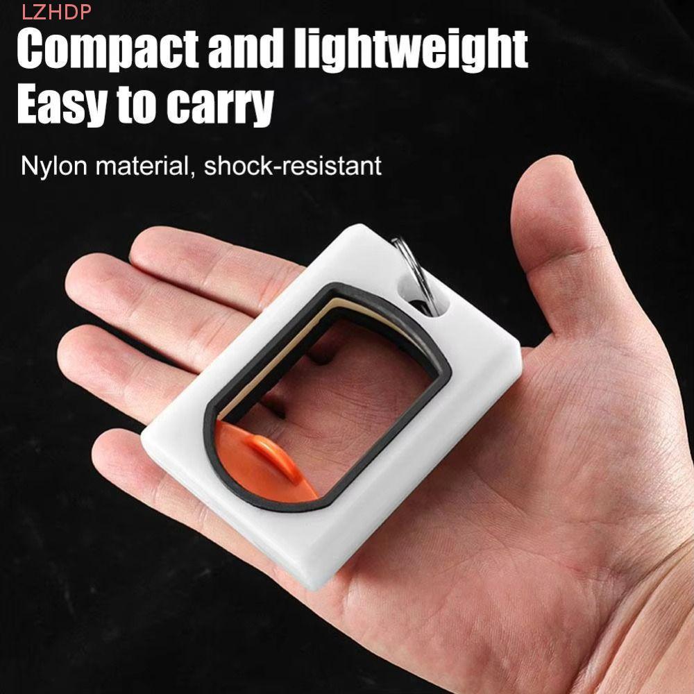 LZHDP Cable Tie Organizer, Glow In The Dark Huỳnh Quang Cable Tie Holder, Giá Đỡ Vuông Tròn Di Động 