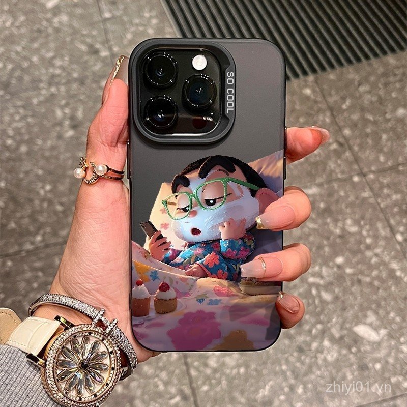 Ốp điện thoại mới Mặt nạ gấu Thích hợp cho iPhone 12 13 14 promax 17promax 17pro 17 16 15 pro max 11