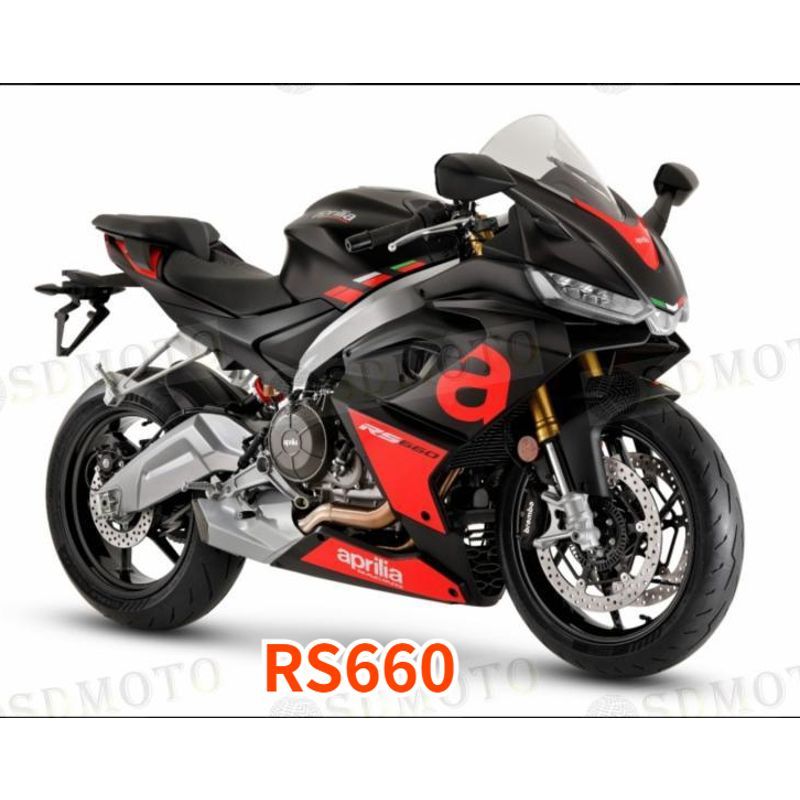 RS660 full motorcycle panel protective stickers, RS660 motorcycle side fairing decal decorations