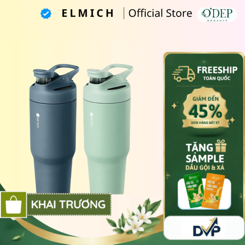 Cốc giữ nhiệt inox 304 Elmich EL8309 dung tích 900ml - SHOP DVP