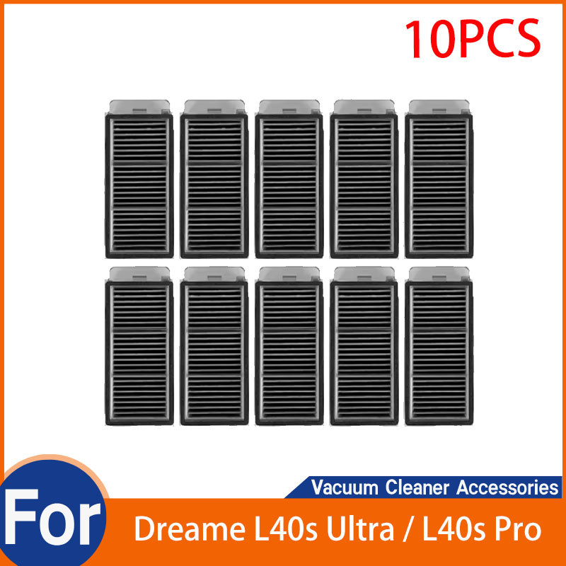 Dành Cho Dreame L40s Ultra / L40s Pro Ultra Máy Hút Bụi Phụ Kiện Thay Thế Bộ Lọc HEPA Dự Phòng (10 B