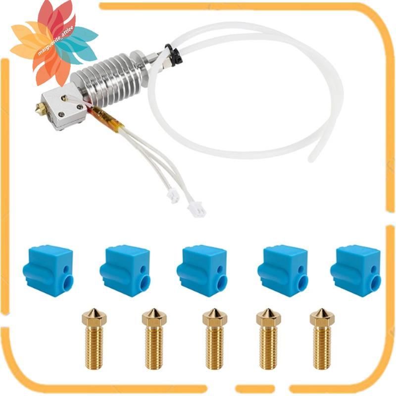 Hotend Kit Máy in 3D Vyper cho Vyper, Bộ Hotend lắp ráp máy in 3D với 5 chiếc Tất và vòi phun silico