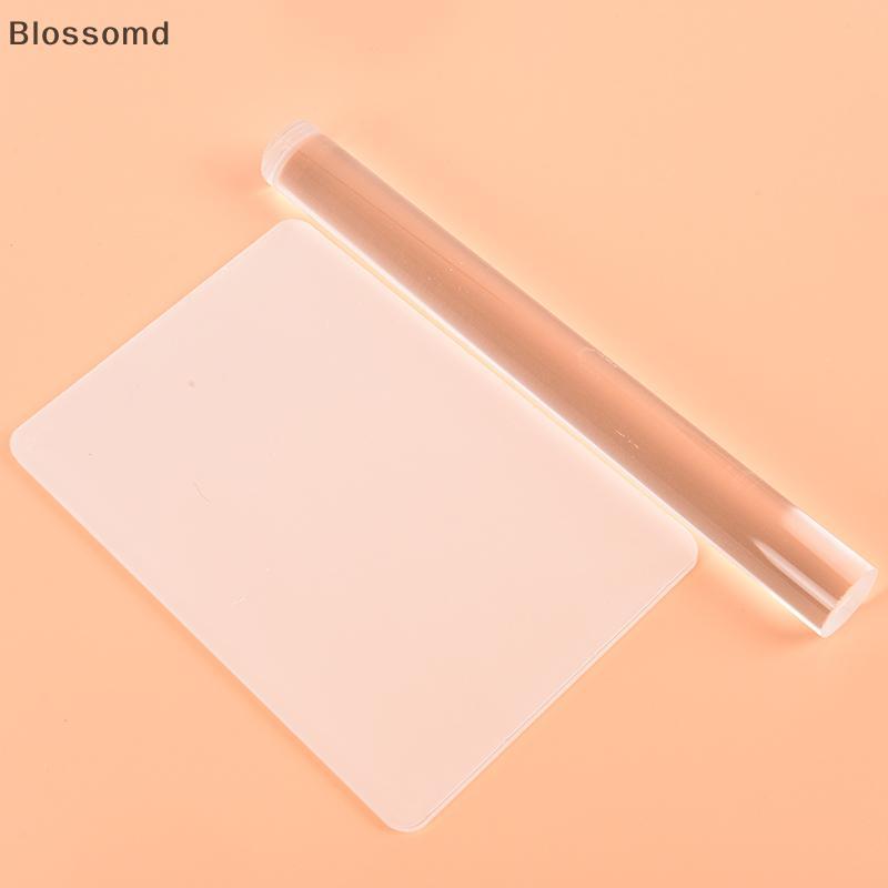 Blossoms Solid Clay Rolling Pin Acrylic Clay Roller DIY Modeling Clay Tools Phụ kiện mới