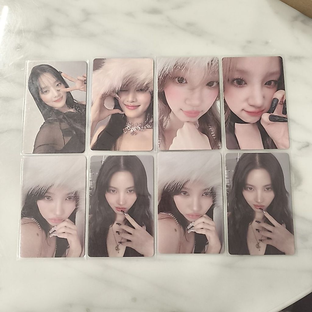 GIdle small card, regular two superlady new special TME bonus small card gidle small card