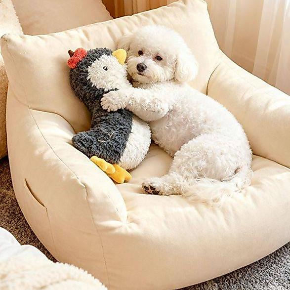 Dog Puppy Plush Pet Toy Relieving Stuffy Small and Medium Size Dog Plush Toy XYGU