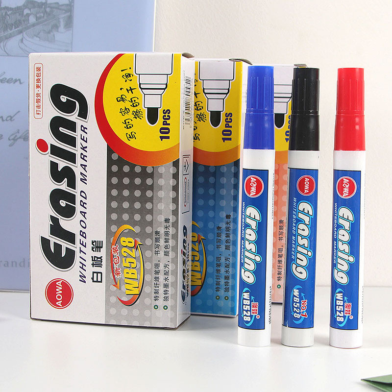 Bút lông viết bảng trắng xóa được ,bút dạ - văn phòng phẩm - bút lông bảng cao cấp - MIYABI STORE sr